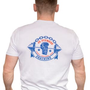White T Shirt Rear