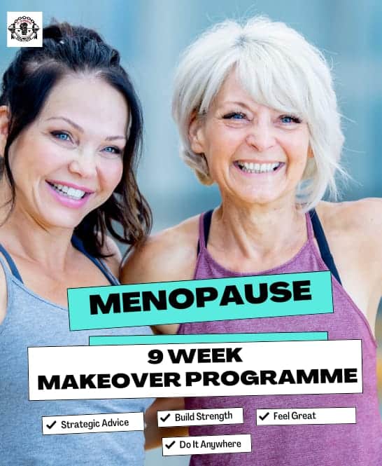 Supportive menopause fitness coaching for women over 40 in Corby, promoting strength and confidence.